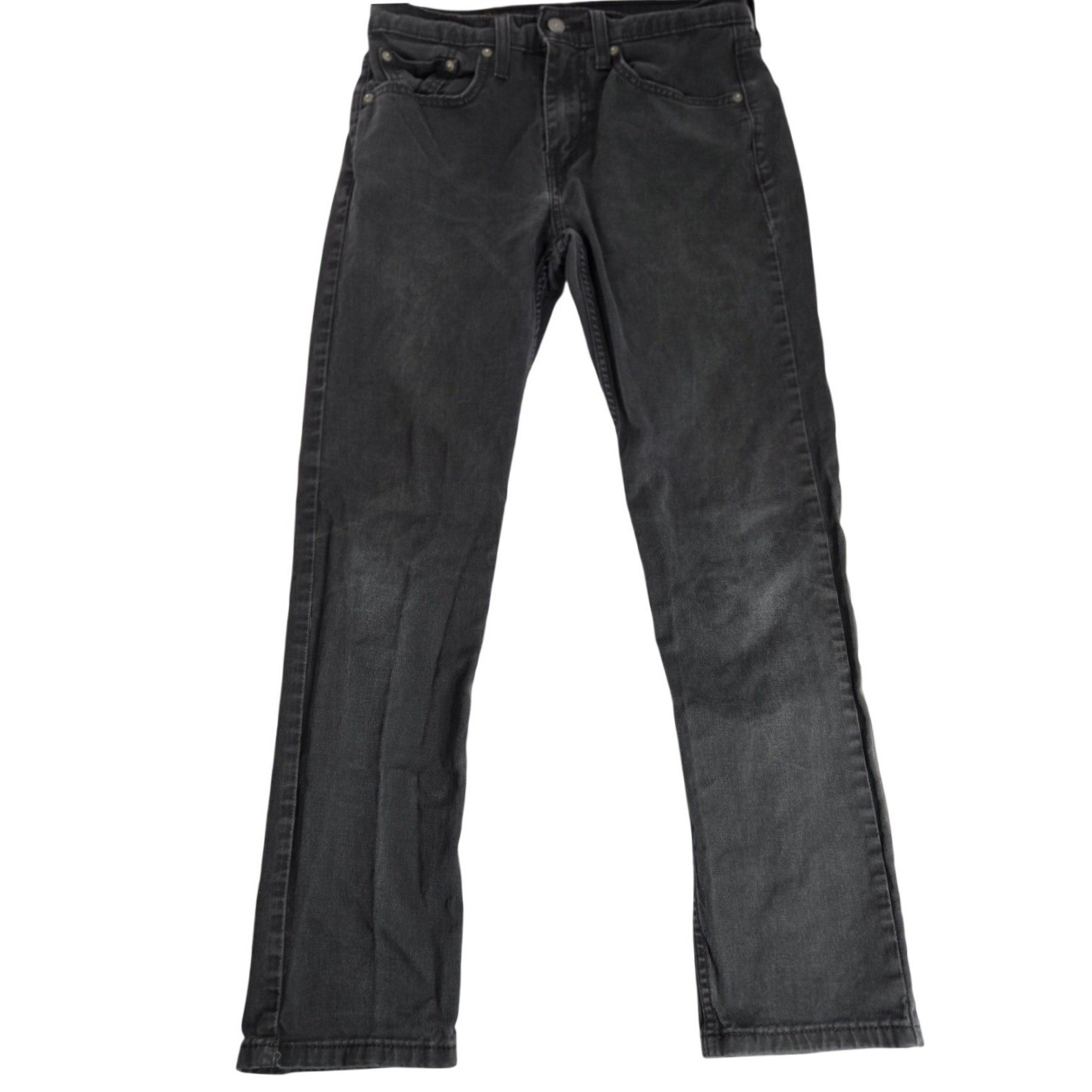 Levi's 502 Jeans Men's 28x28 Dark Wash Regular Taper Fit Zip Fly Denim Pants